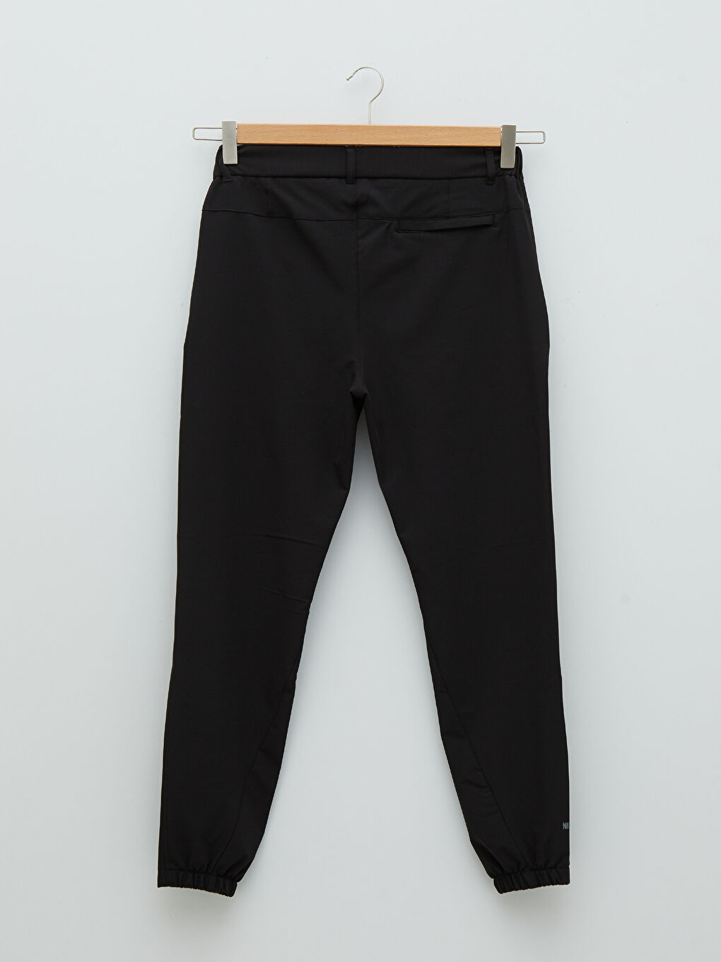 Siyah Standart Kalıp Erkek Pantolon-6