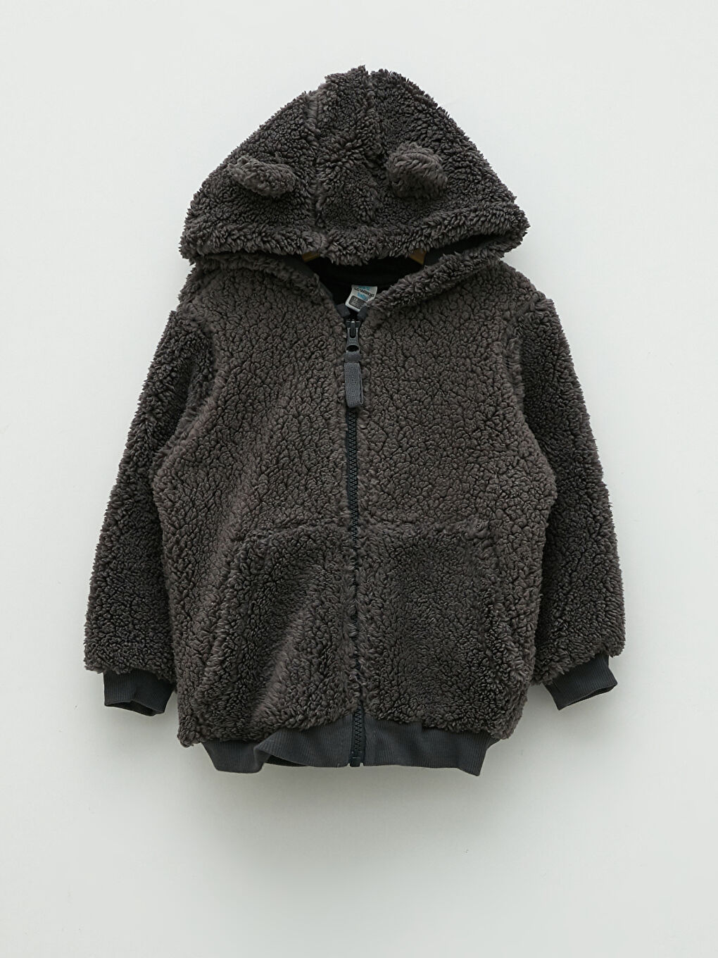 LCW baby Sweat Zippé à Capuche en Peluche à Manches Longues pour Bébé Garçon -W1EA30Z1-HEF