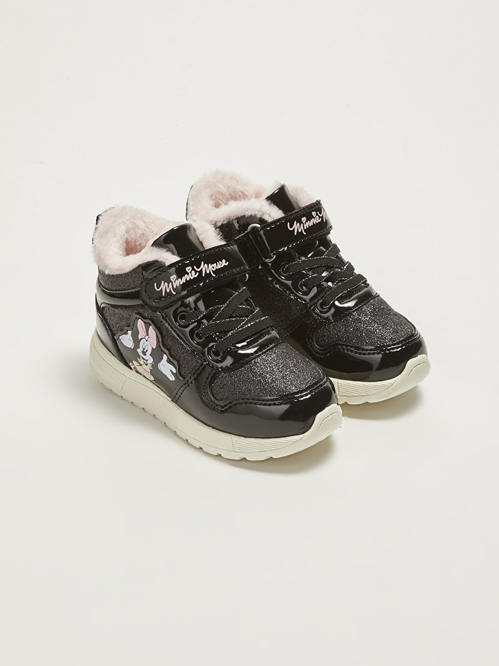 Ботинки на липучках для девочек с лицензией Минни Маус