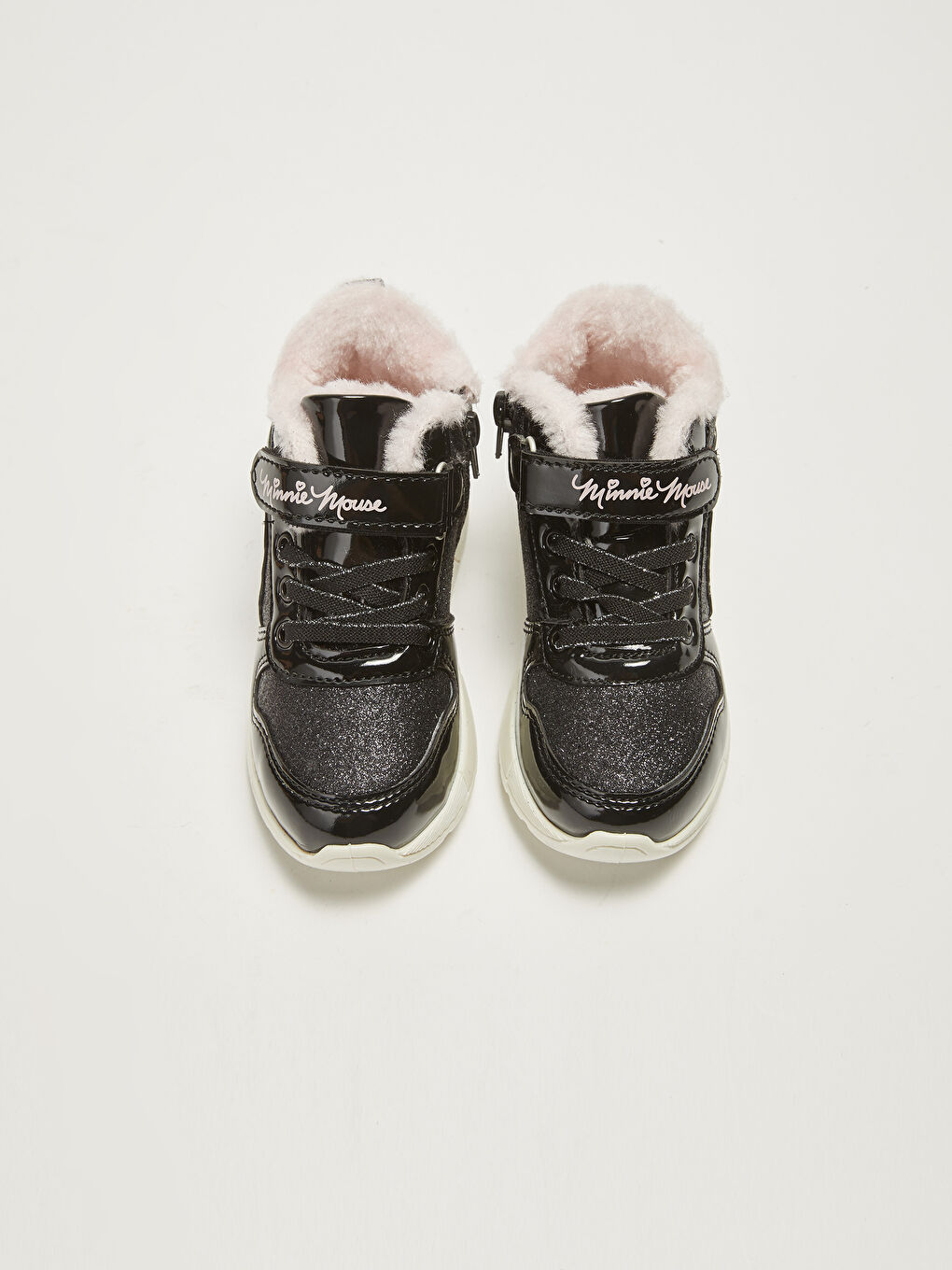 Ботинки на липучках для девочек с лицензией Минни Маус-2