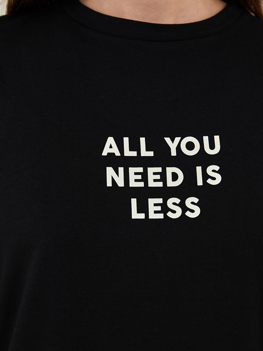 Туника с круглым вырезом, с принтом, с коротким рукавом для женщин-4