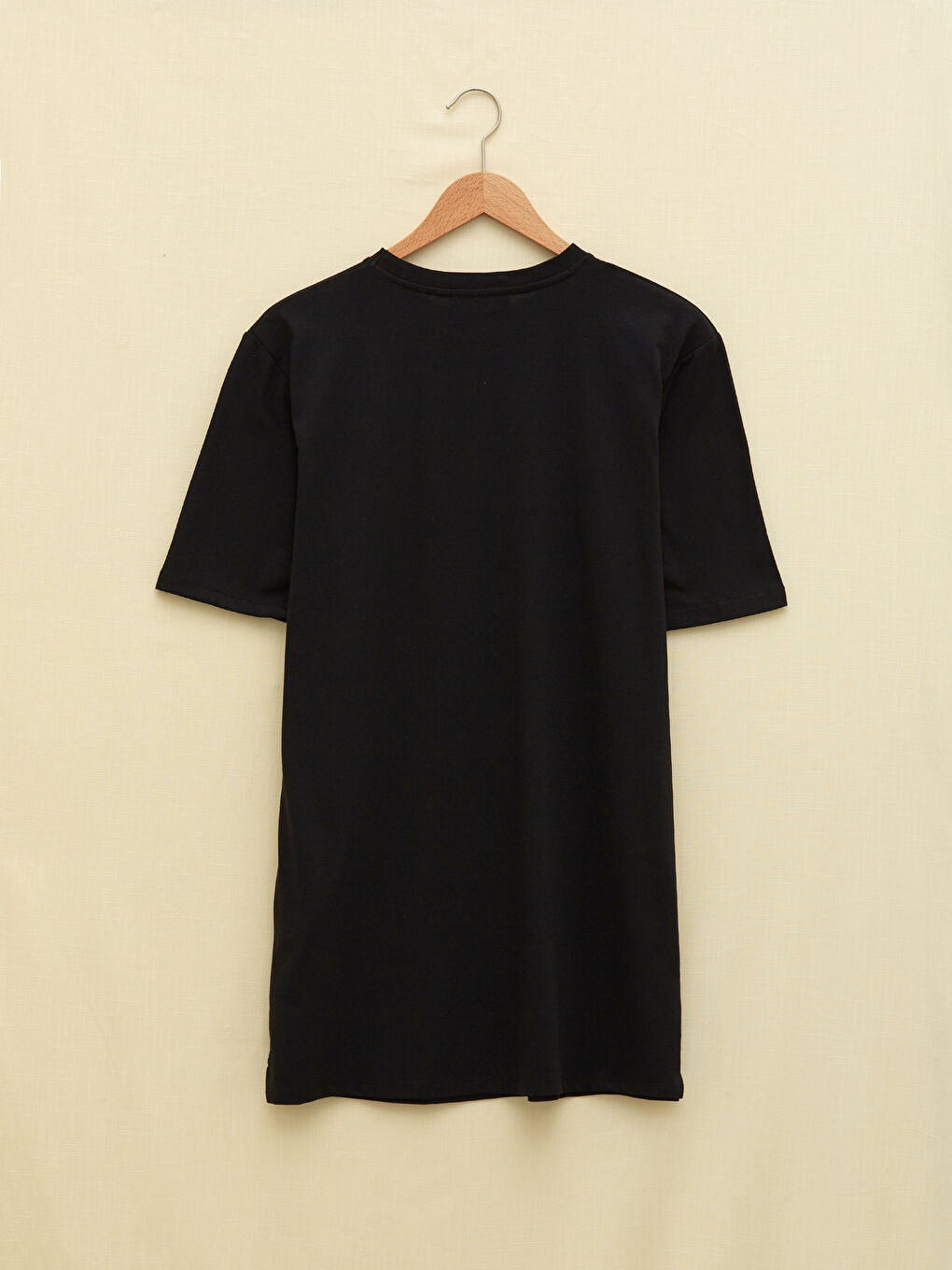 Туника с круглым вырезом, с принтом, с коротким рукавом для женщин-7