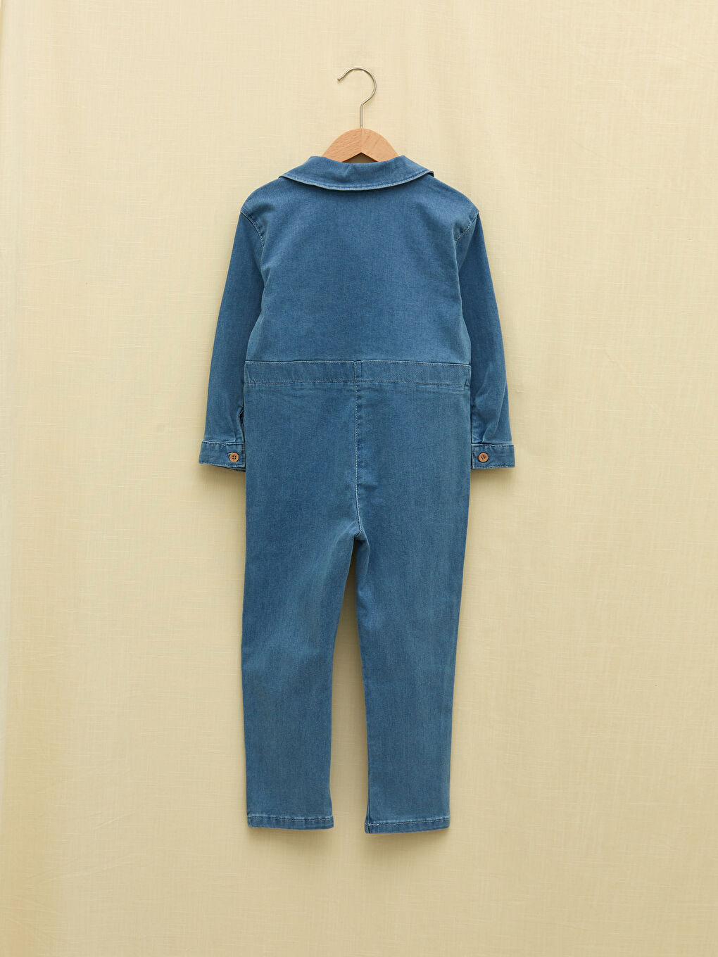 LCW baby Polo Neck Long Sleeve Baby Girl Jean Salopet -W1EB12Z1-507