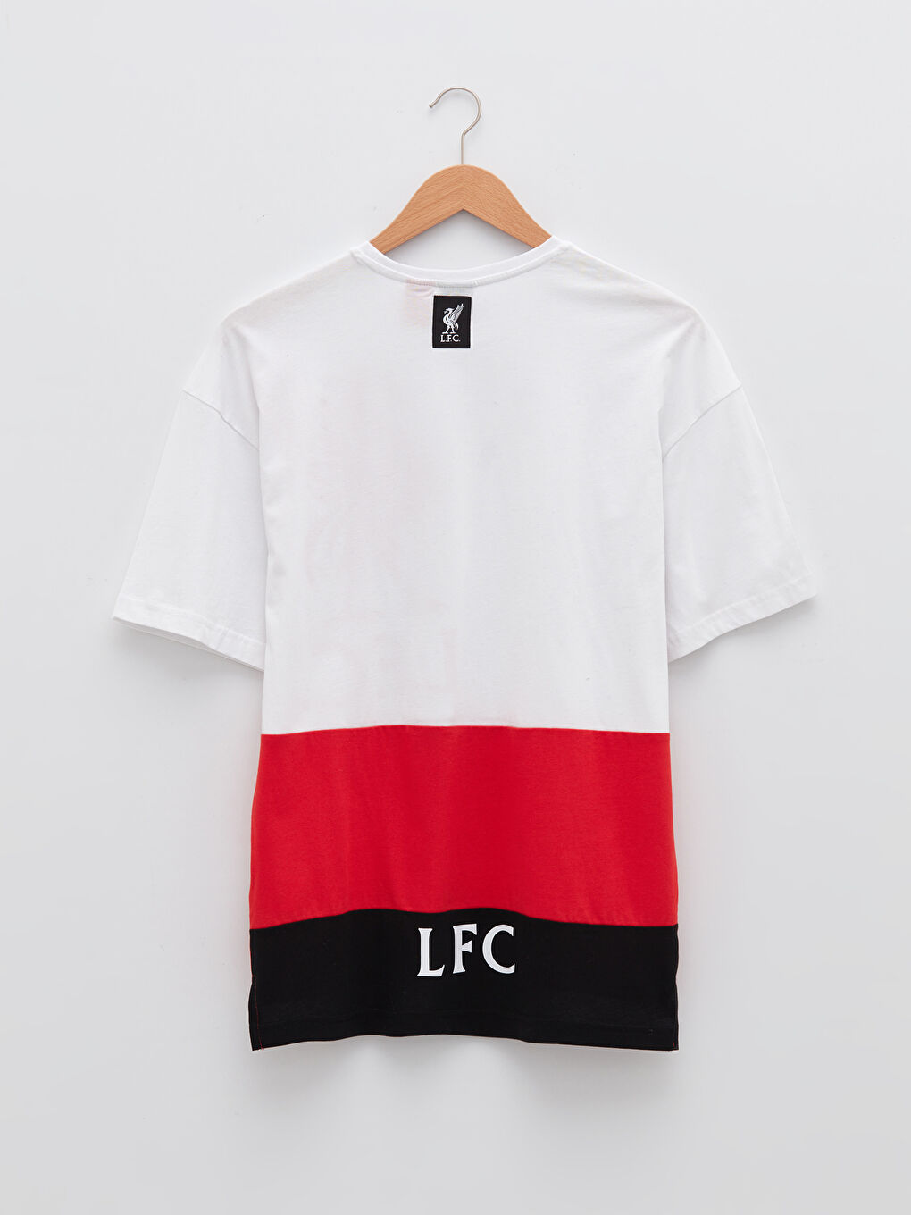 Crew Neck Short Sleeve Liverpool Printed Men's Fan T-Shirt-6