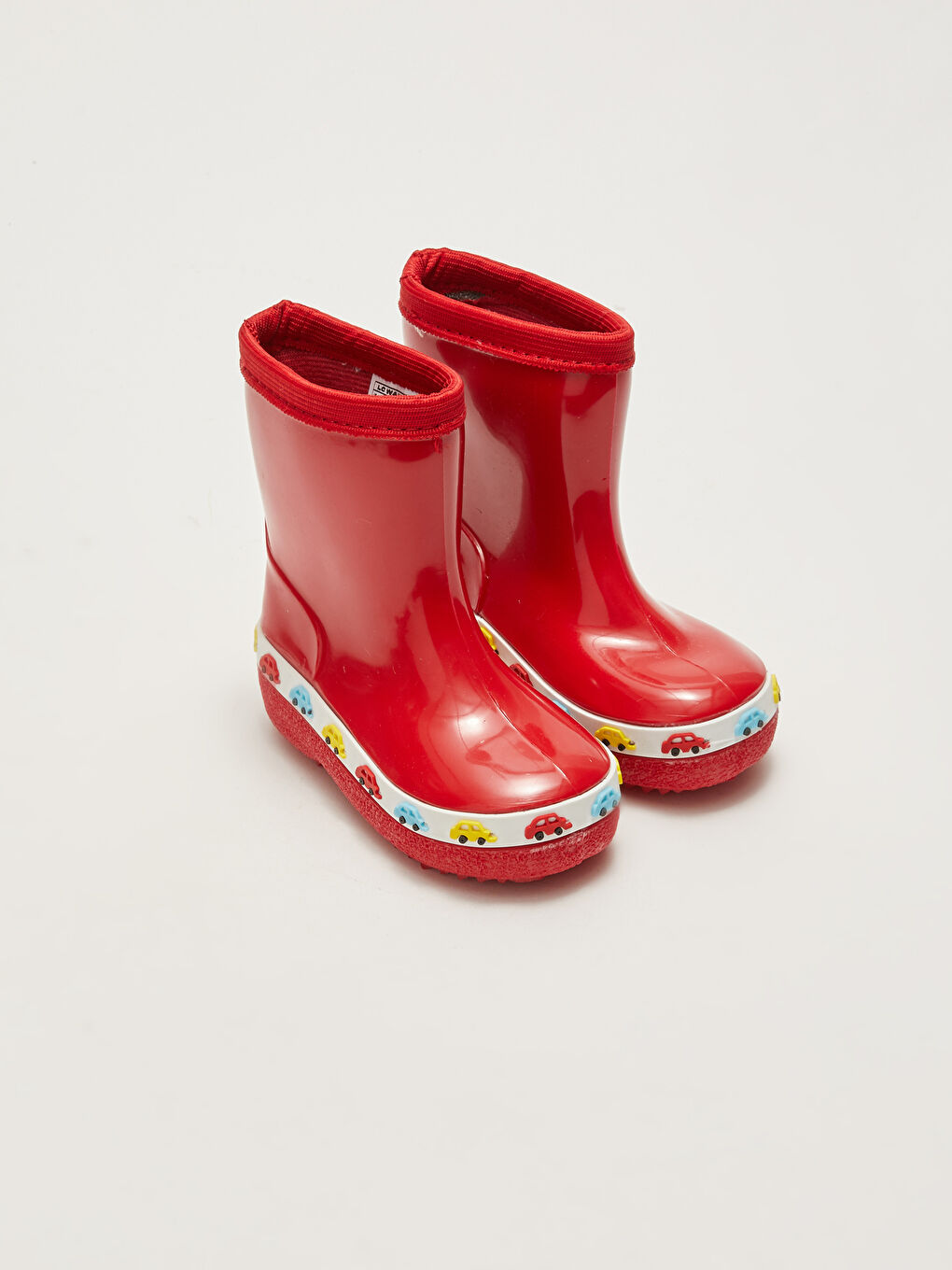 Kırmızı Sargılı Erkek Bebek Yağmur Botu