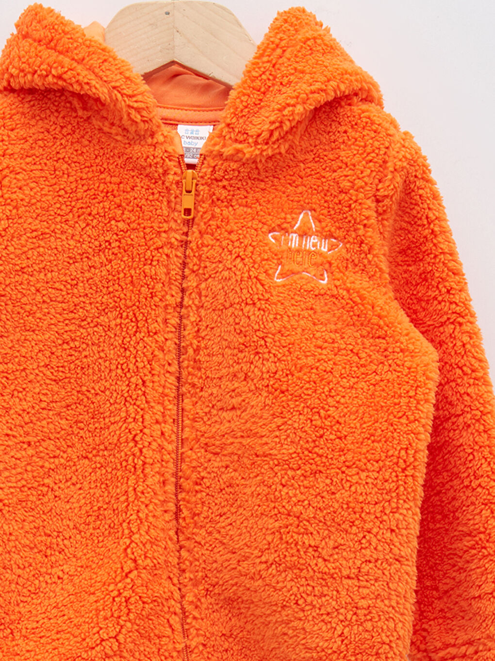 Толстовка на молнии с капюшоном и длинным рукавом из плюша для малыша мальчика-2