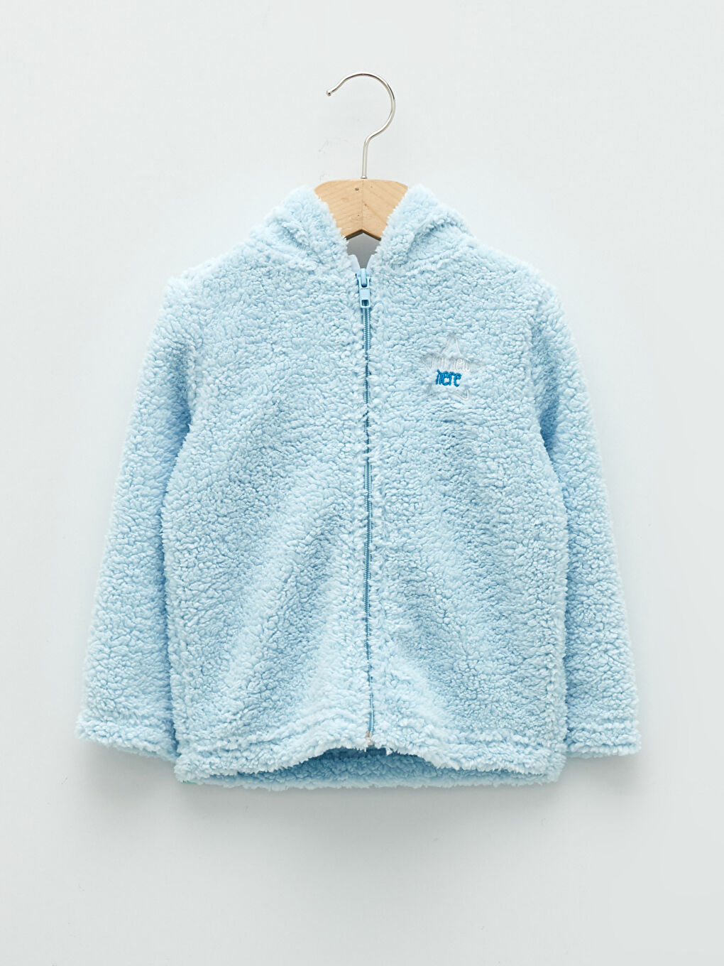 Sweat Zippé à Capuche en Peluche à Manches Longues pour Bébé Garçon