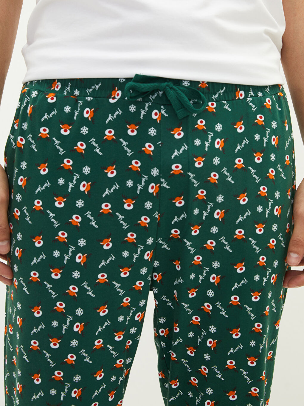 Пижамные Брюки Мужские Стандартного Кроя С Принтом-2