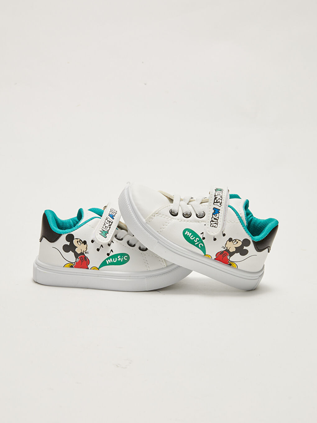 Baskets Décontractées de Sport Bébé Garçon Mickey Mouse sous Licence-2