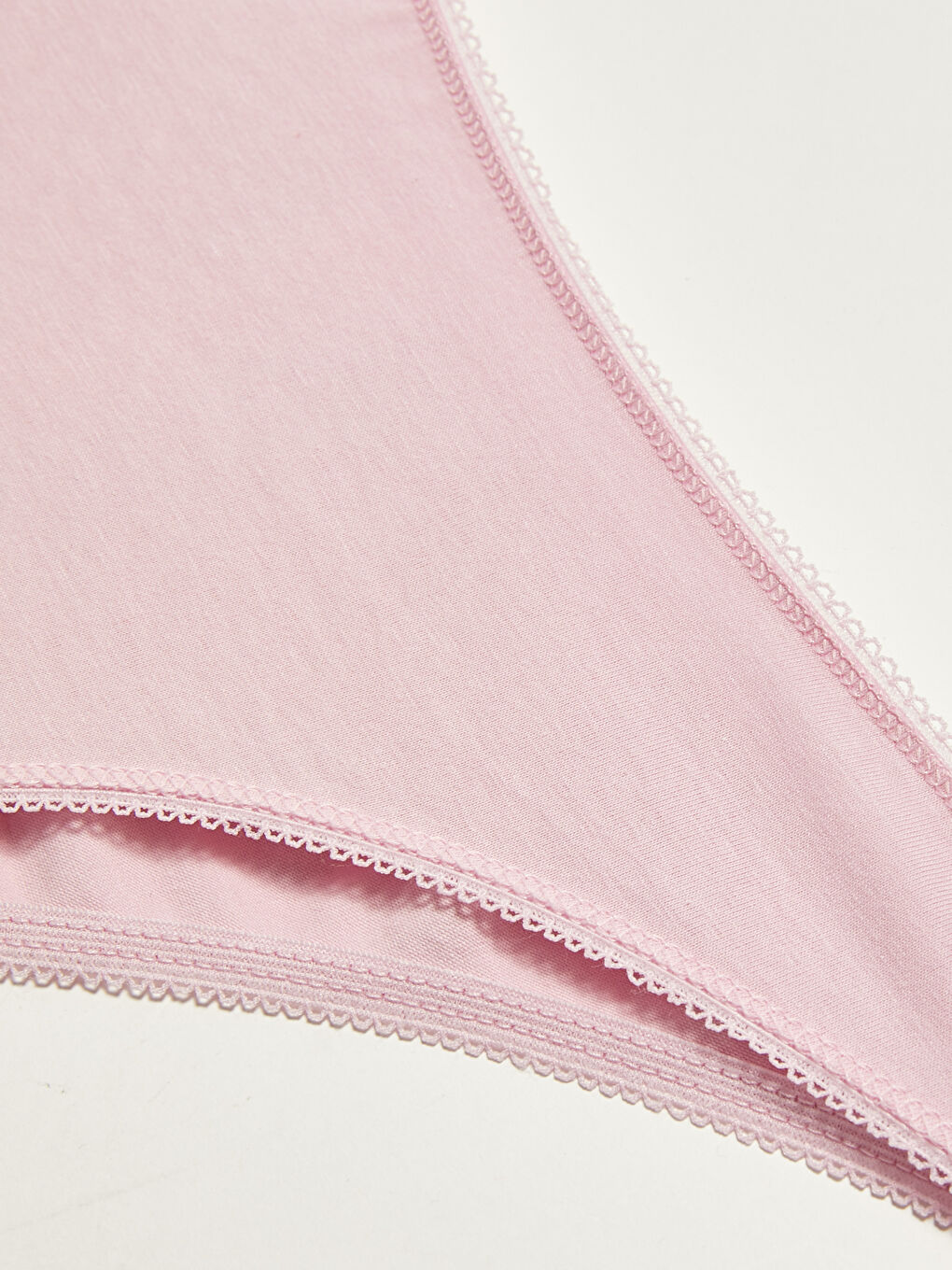 Pembe Düz Bikini Külot-2