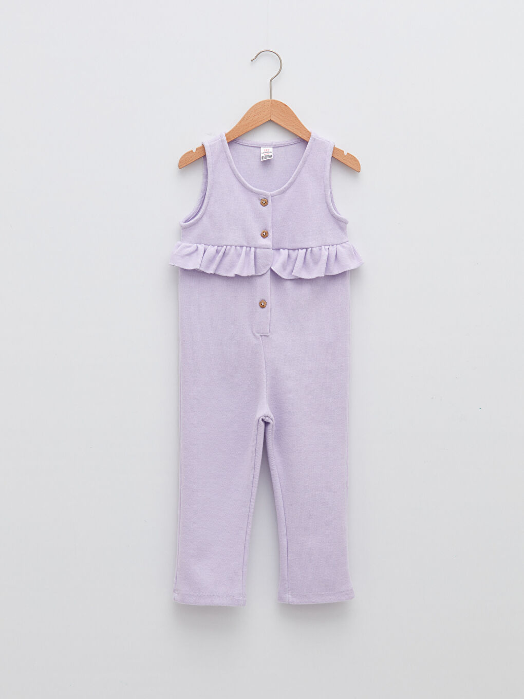 Combinaison Basique pour Bébé Filles à Col Rond