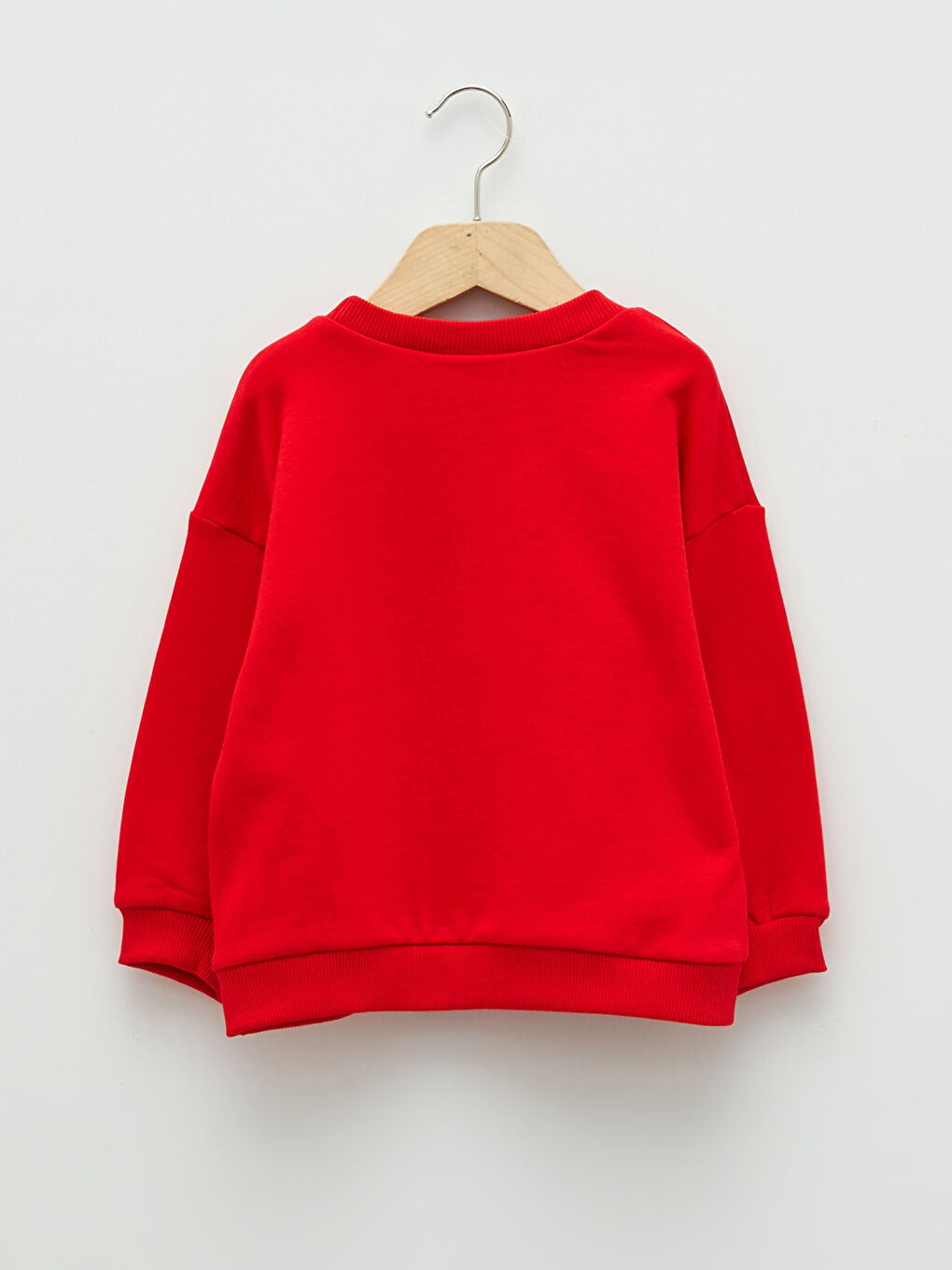 LCW baby Crew Neck Long Sleeve Christmas Themed Mickey Mouse Printed Baby Boy Sweatshirt -W1EE58Z1-HBH