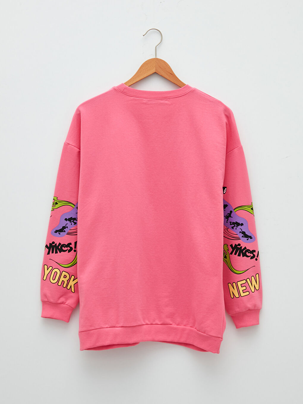 Sweat-shirt à Col Rond Scooby Doo Imprimé à Manches Longues pour Femmes-6