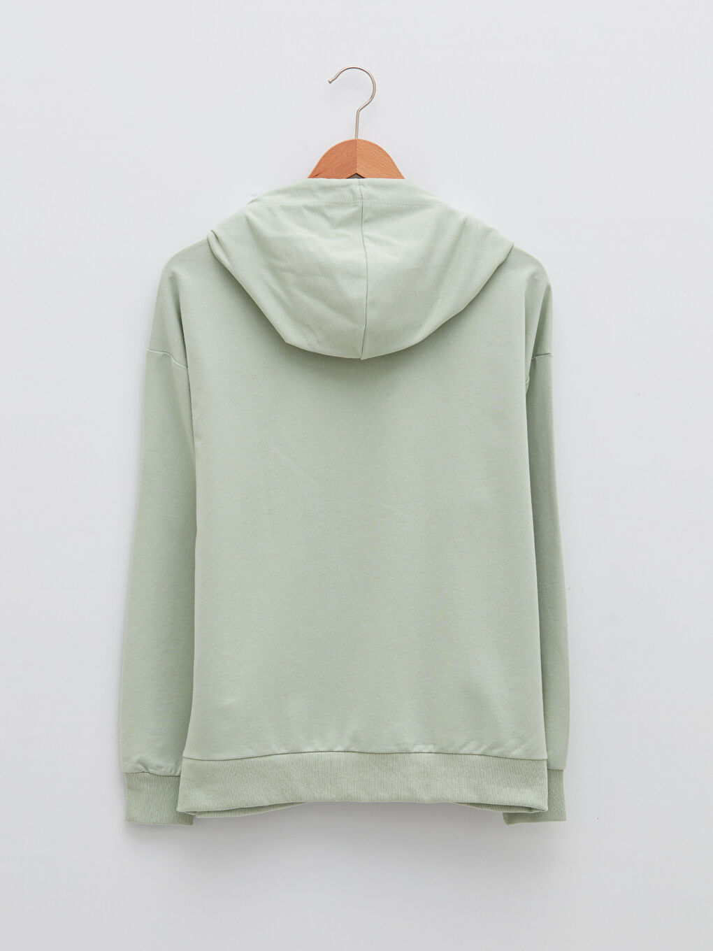 әйелдерге арналған минни маус принтті ұзын жең капюшонды худи-6