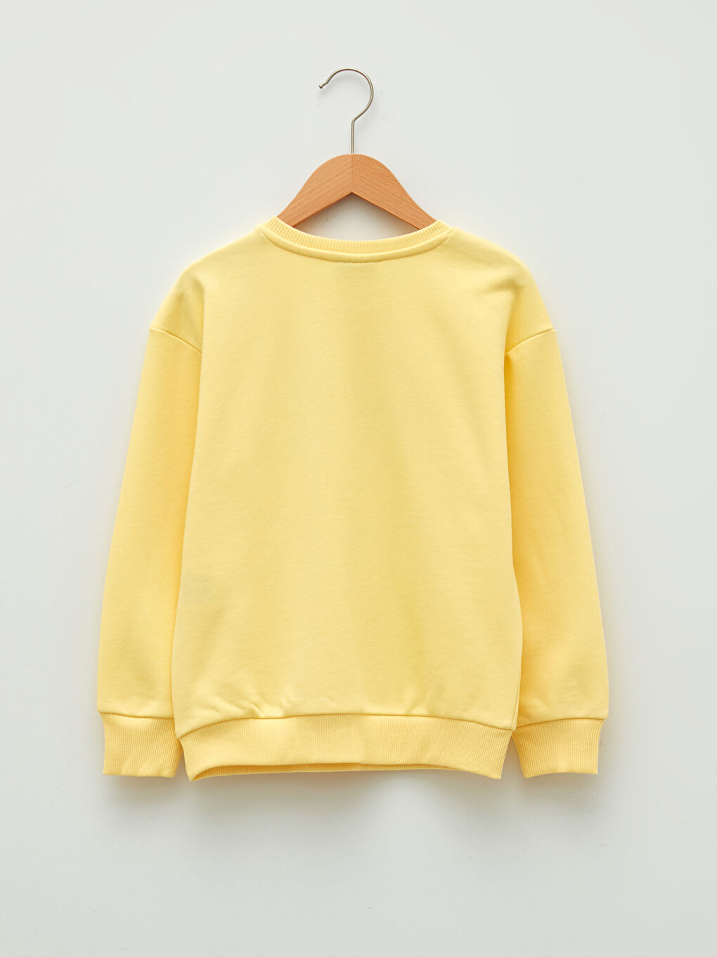 LCW Kids Rundhalsausschnitt Bedruckt Langarm Sweatshirt für Mädchen -W1EF85Z4-FTH