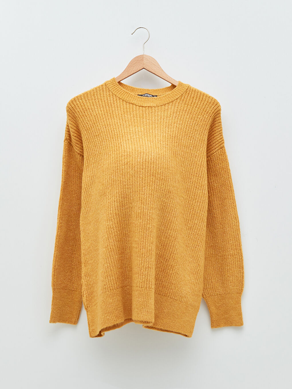 Pulover Tricot pentru Gravide cu Guler Rotund, Mânecă Lungă, Regular-10