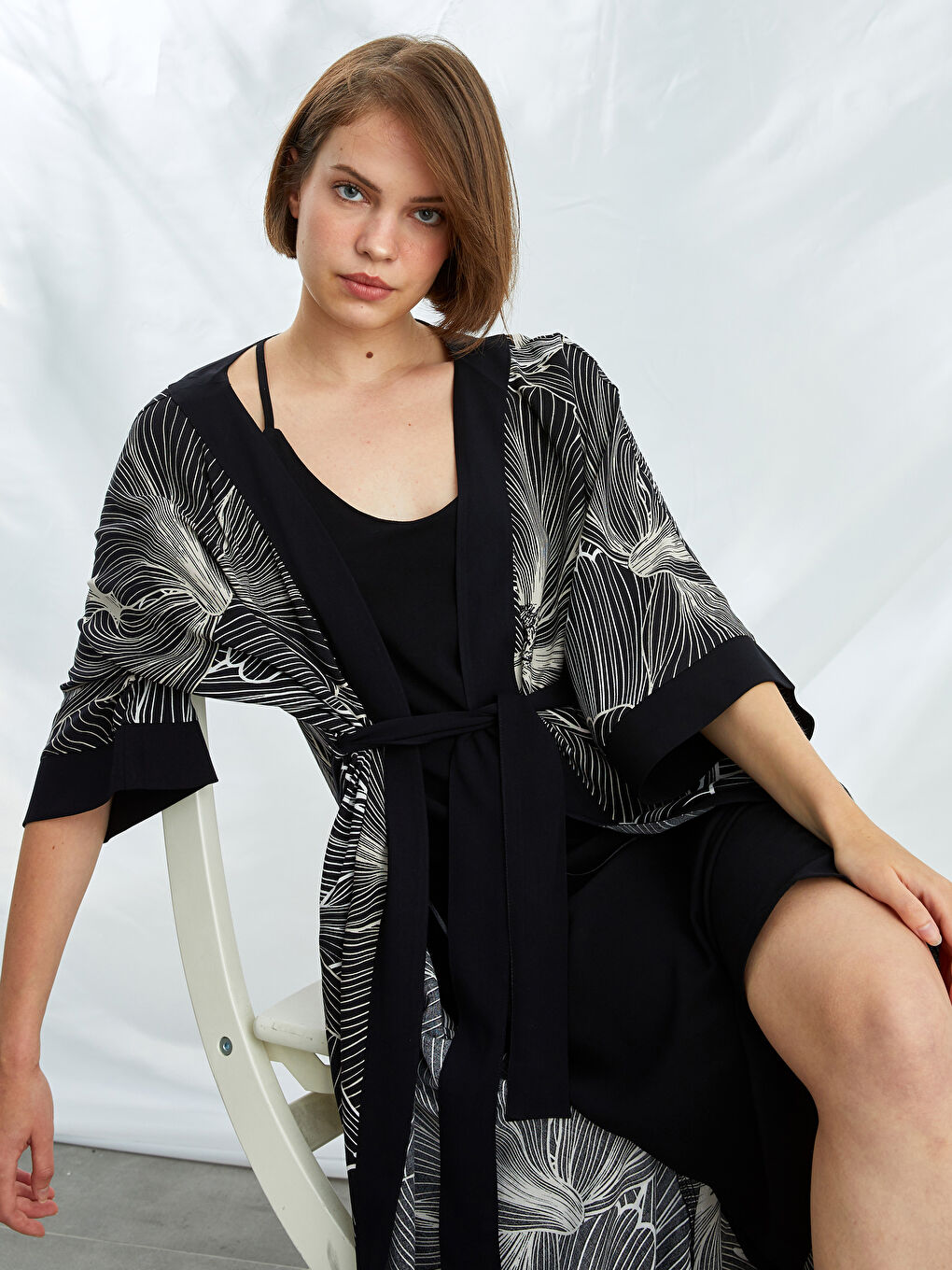 LCW DREAM U Neck Strappy Plain Viscose Women's Fantasy Nightgown -W1EG40Z8-CVL