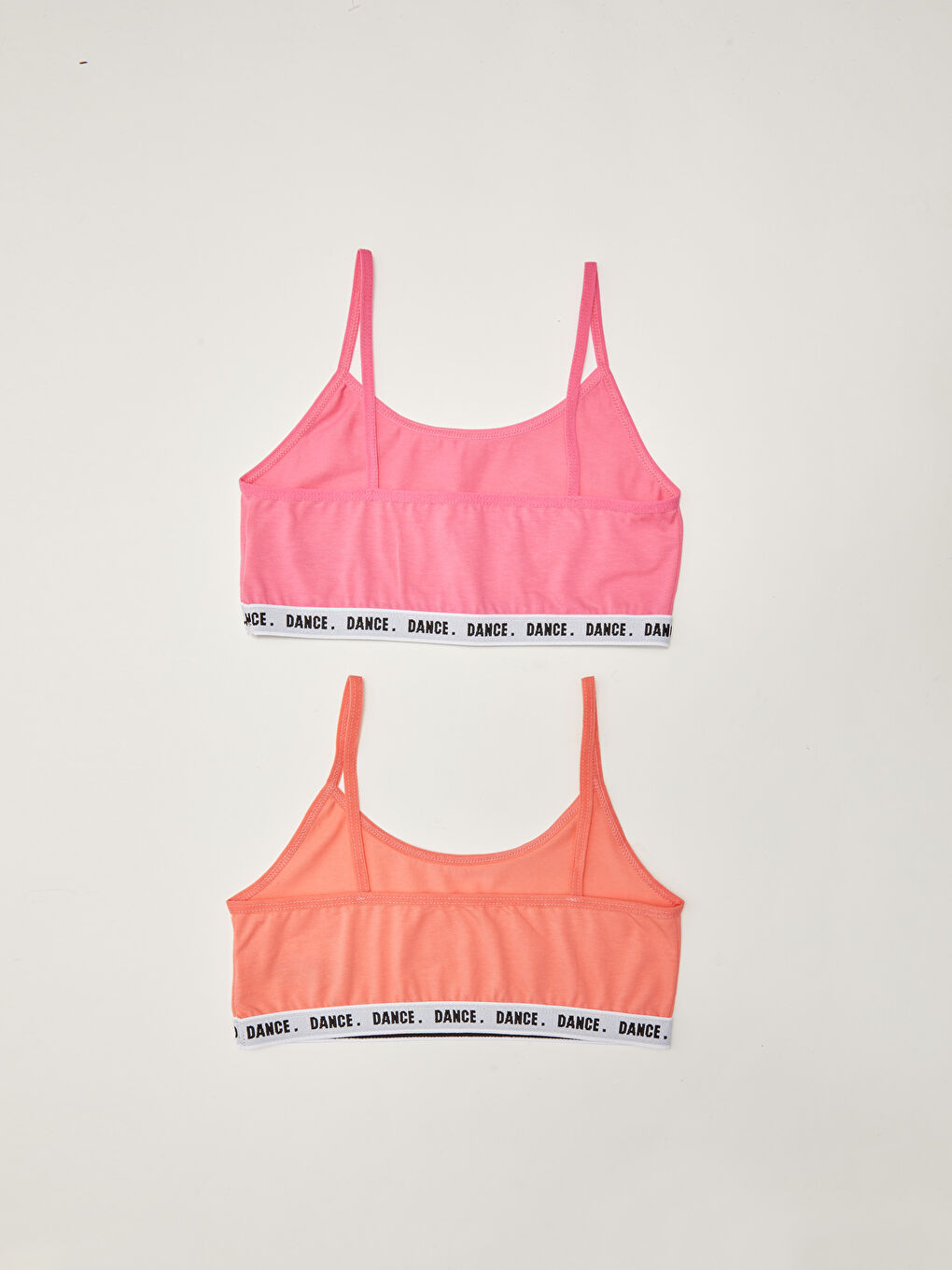 Bustier pentru Fete din Bumbac Fără Bretele, Pachet de 2-1