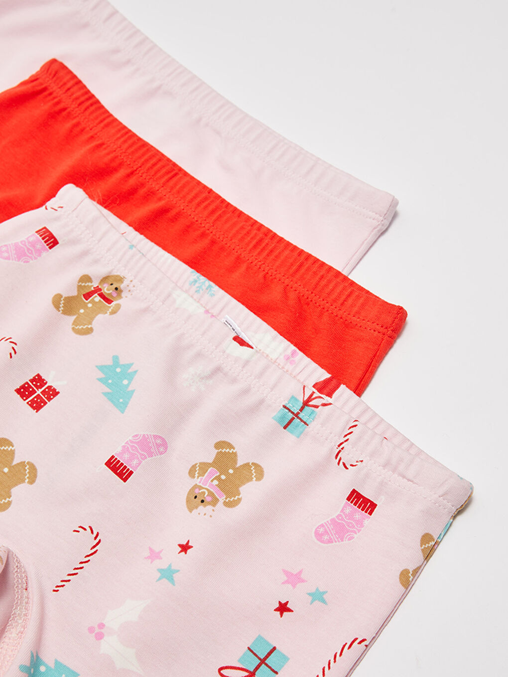 New Year Themed Cotton Girl Boxer 3-Pack-2