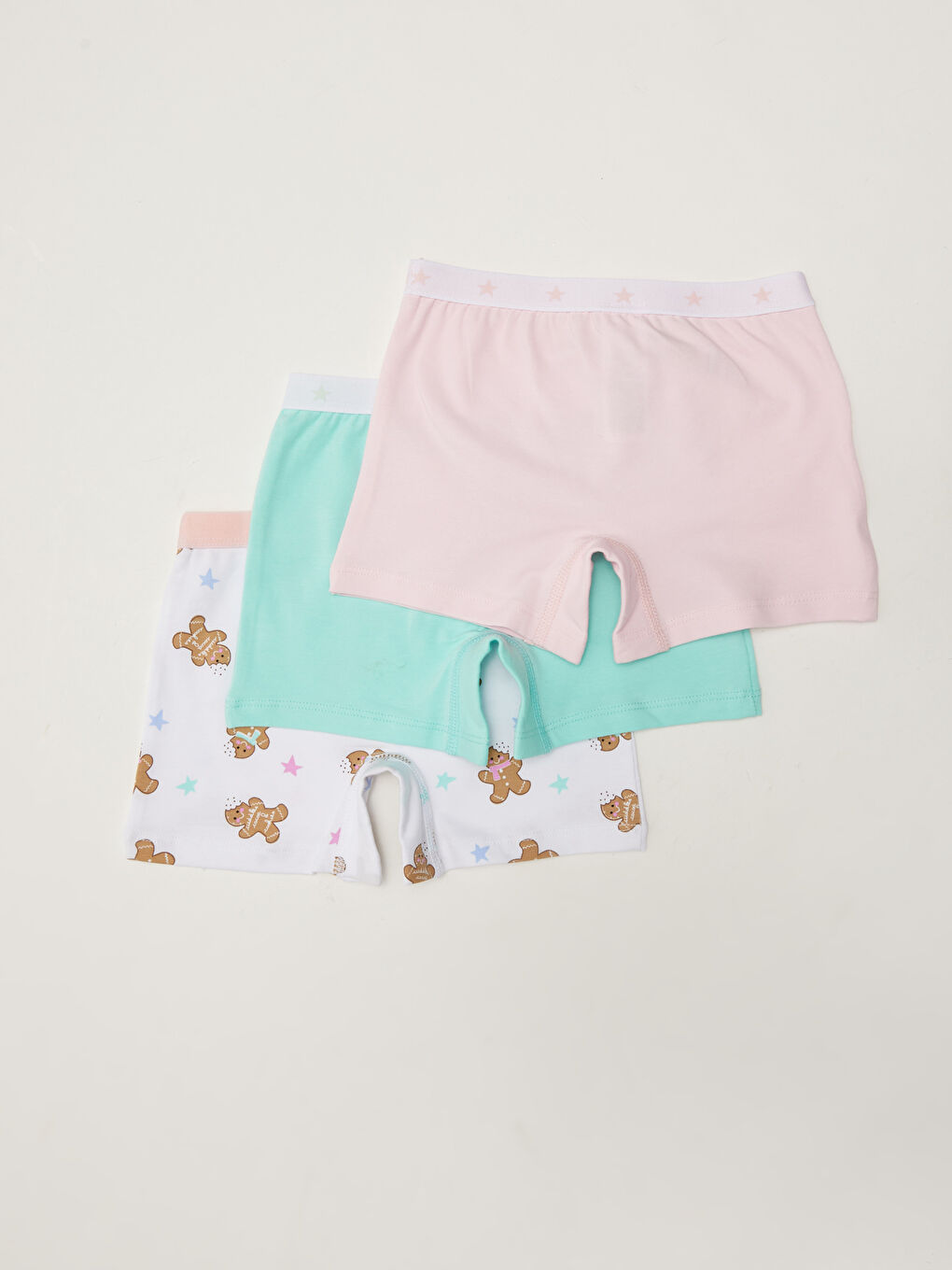 Boxeri Fete din Bumbac 3-Bucăți-1