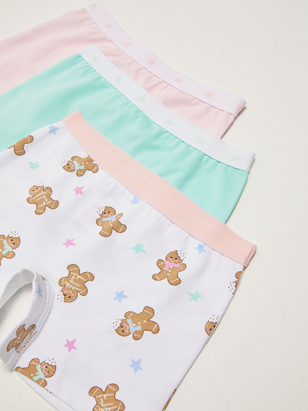 Boxeri Fete din Bumbac 3-Bucăți-2