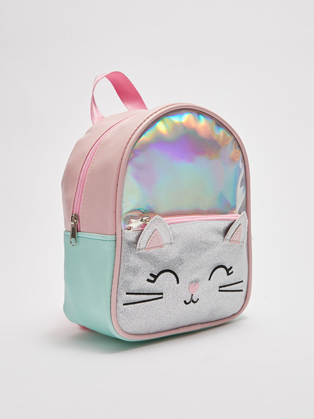 Girl's 3D Hologram Printed Backpack-1
