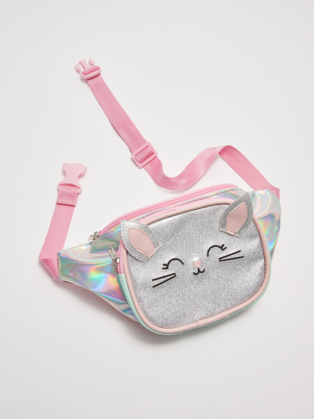 Borsetă de Talie pentru Fete cu Detalii Holografice