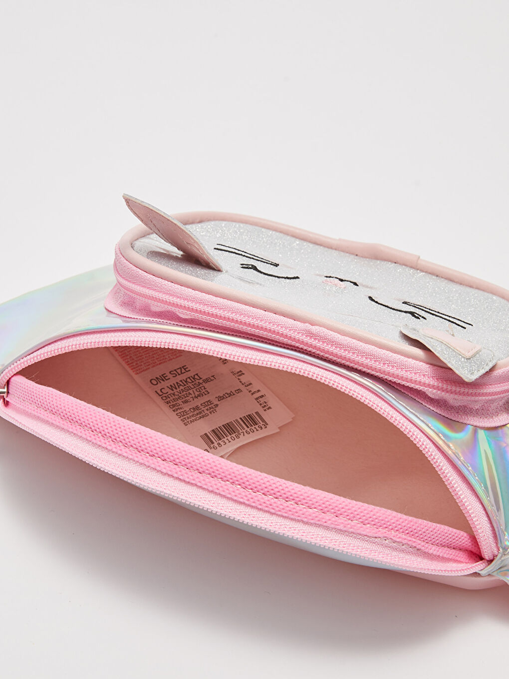 Borsetă de Talie pentru Fete cu Detalii Holografice-1