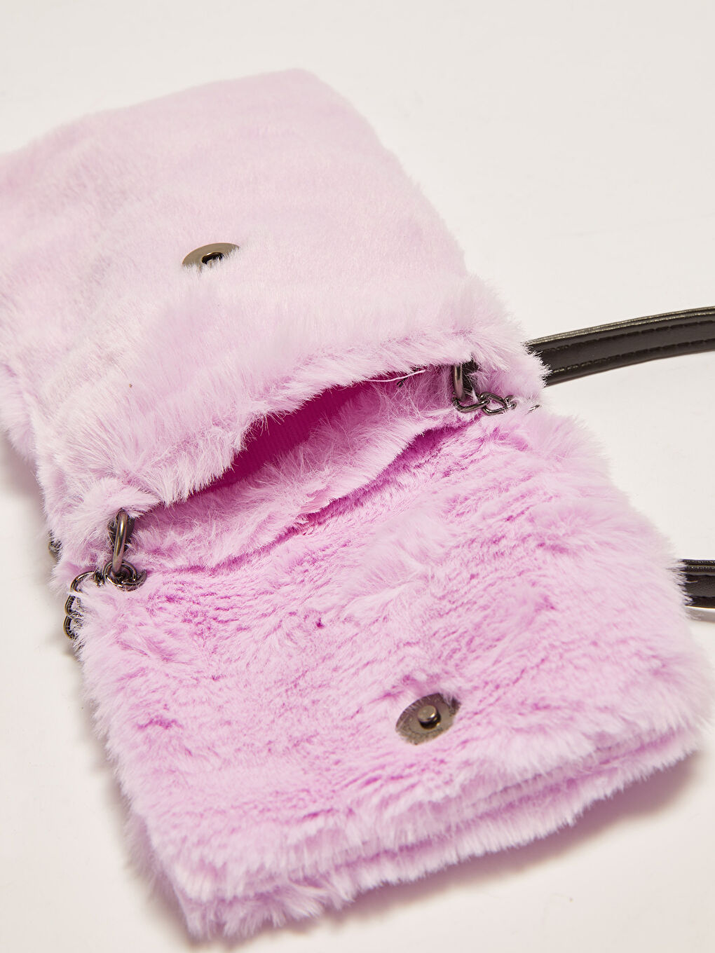 Sac bandoulière en Peluche Imprimé pour Filles-1