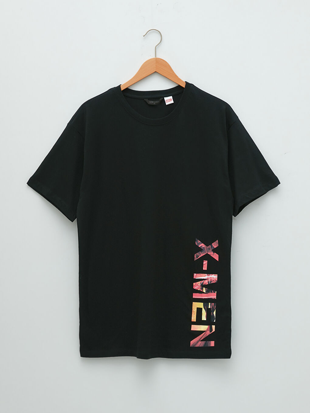 XSIDE Majica za Muški sa okruglim izrezom, kratkim rukavima i štampom X-Men, od češljanog pamuka -W1EJ90Z8-CVL