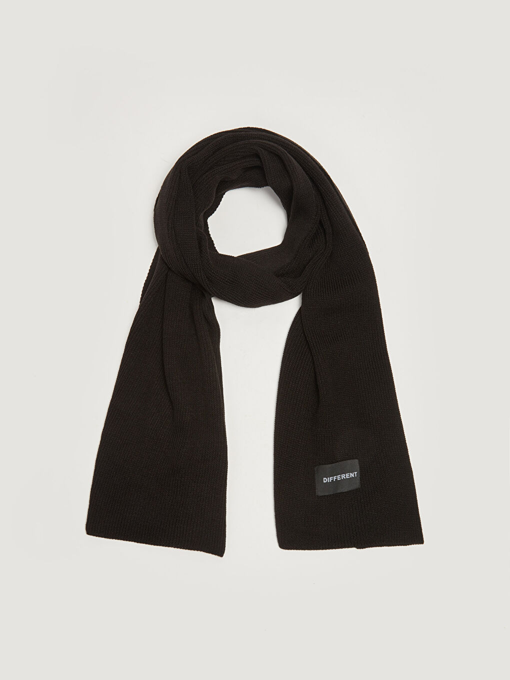 Knit Patterned Tricot Women's Scarf-1