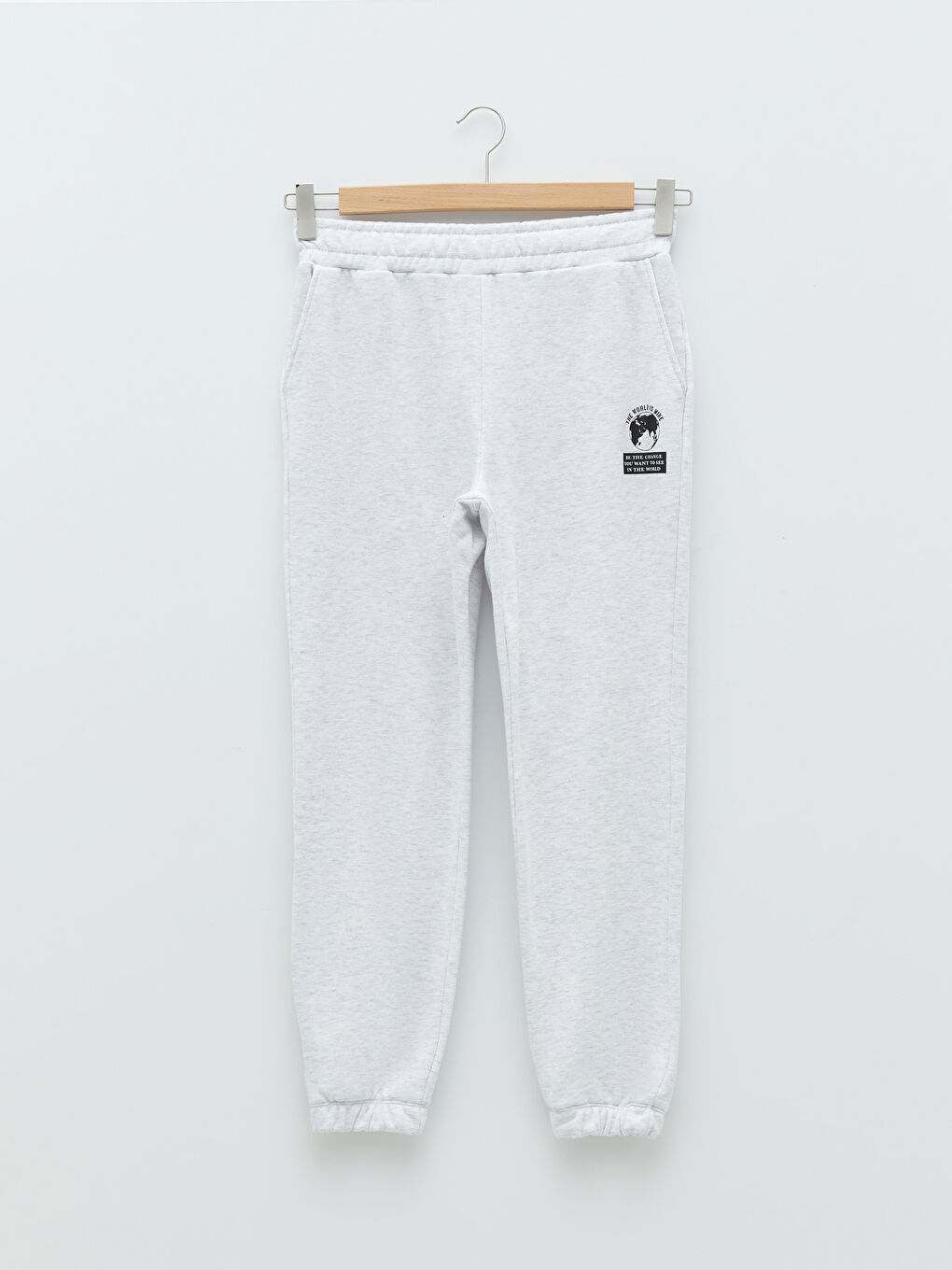 LCW Vision Bedruckte Jogginghose mit Taschen für Damen, dick, mit elastischem Bund -W1EK63Z8-847