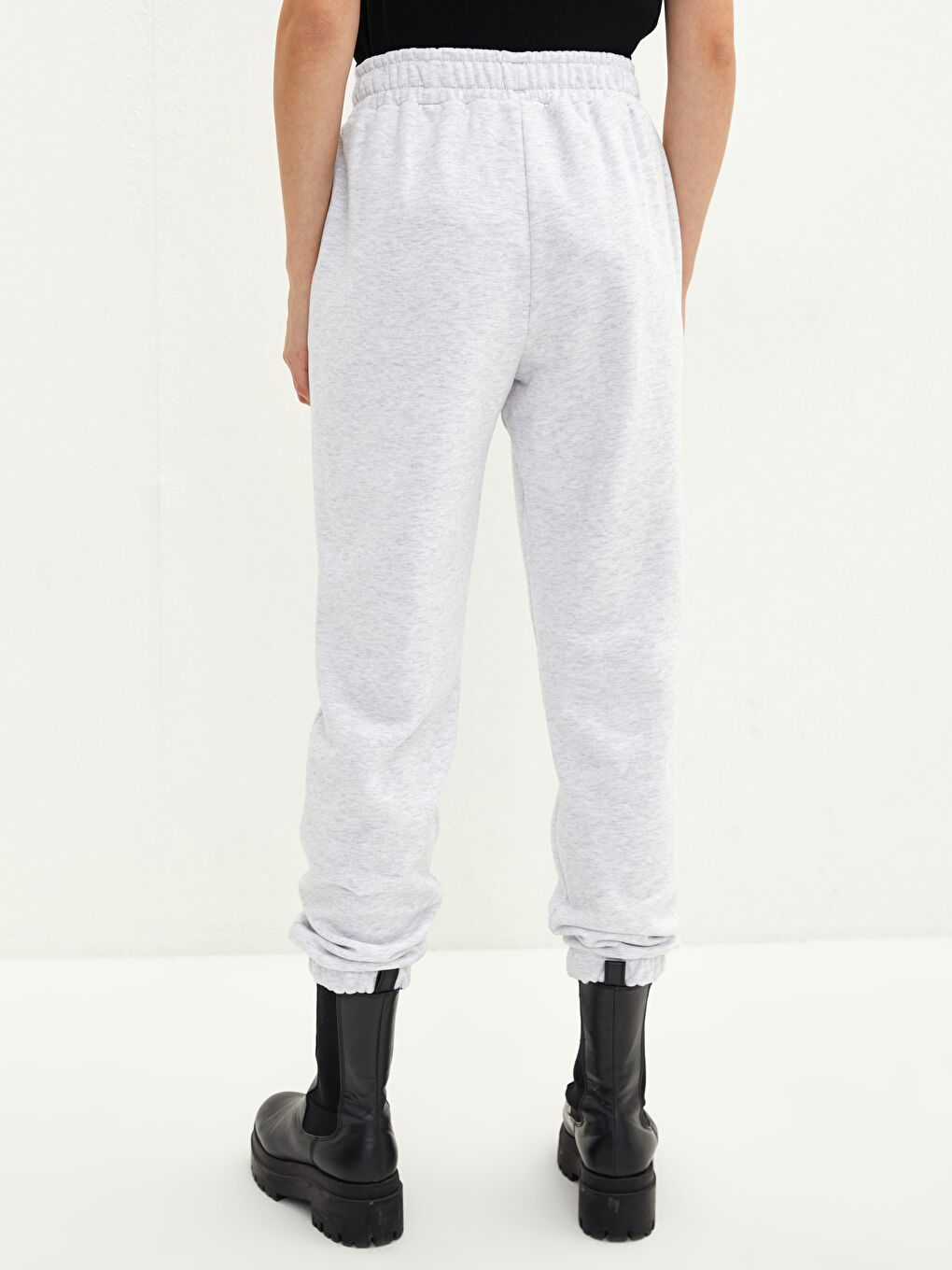 LCW Vision Bedruckte Jogginghose mit Taschen für Damen, dick, mit elastischem Bund -W1EK63Z8-847