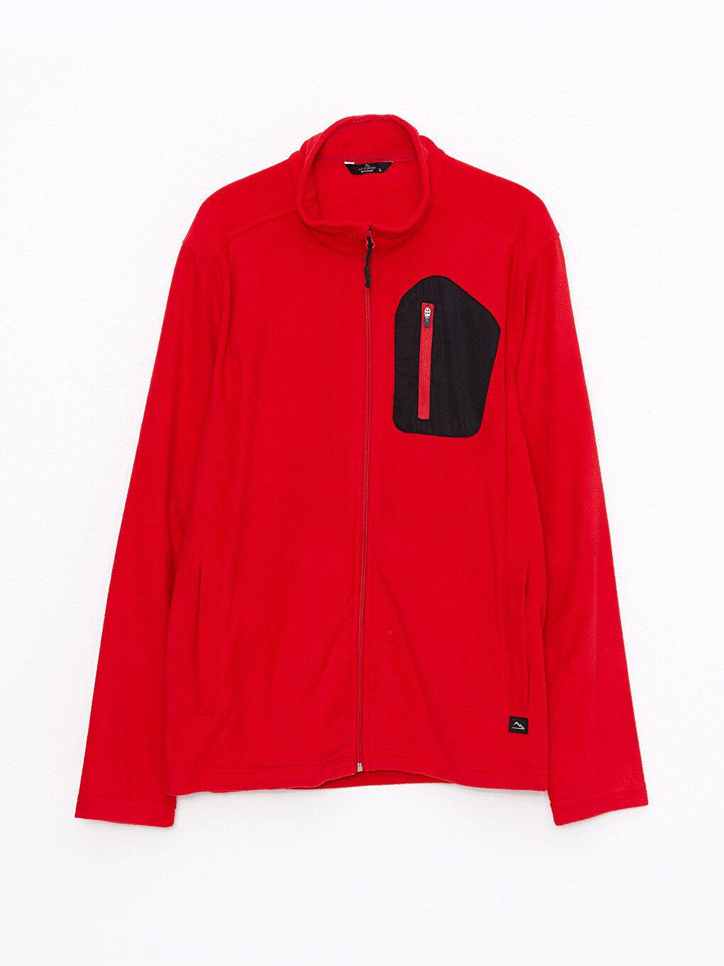 Cardigan De Sport En Polaire À Col Cheminée Pour Hommes Coupe Standard-5