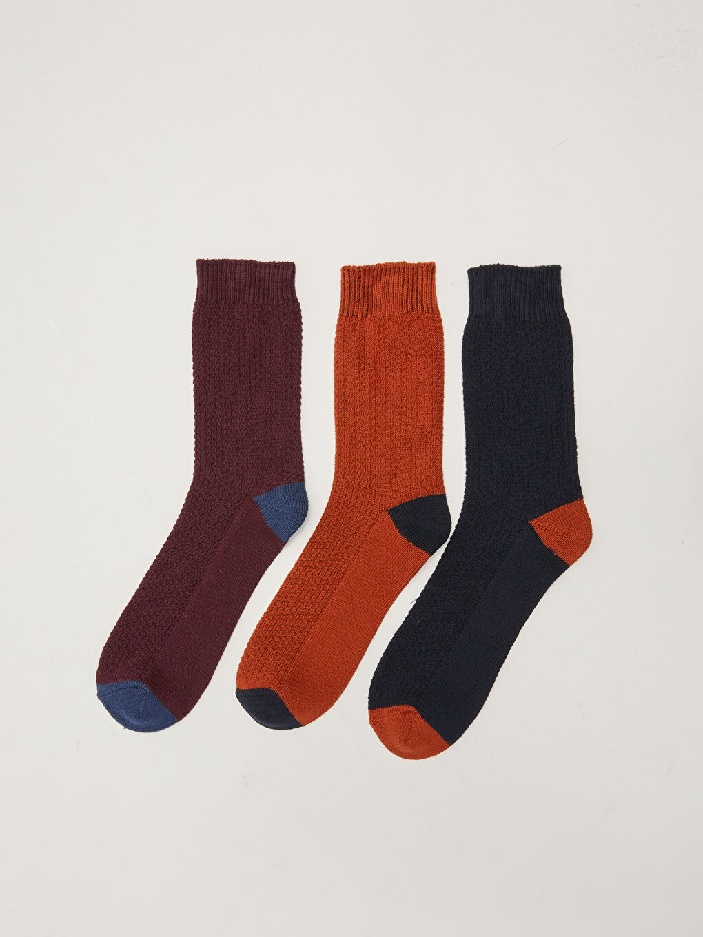 Karışık Erkek Soket Çorap 3'lü-1