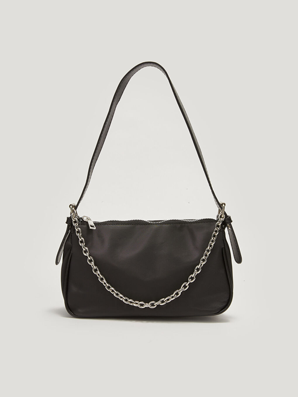 Сумка-багет с цепочкой для женщин-2