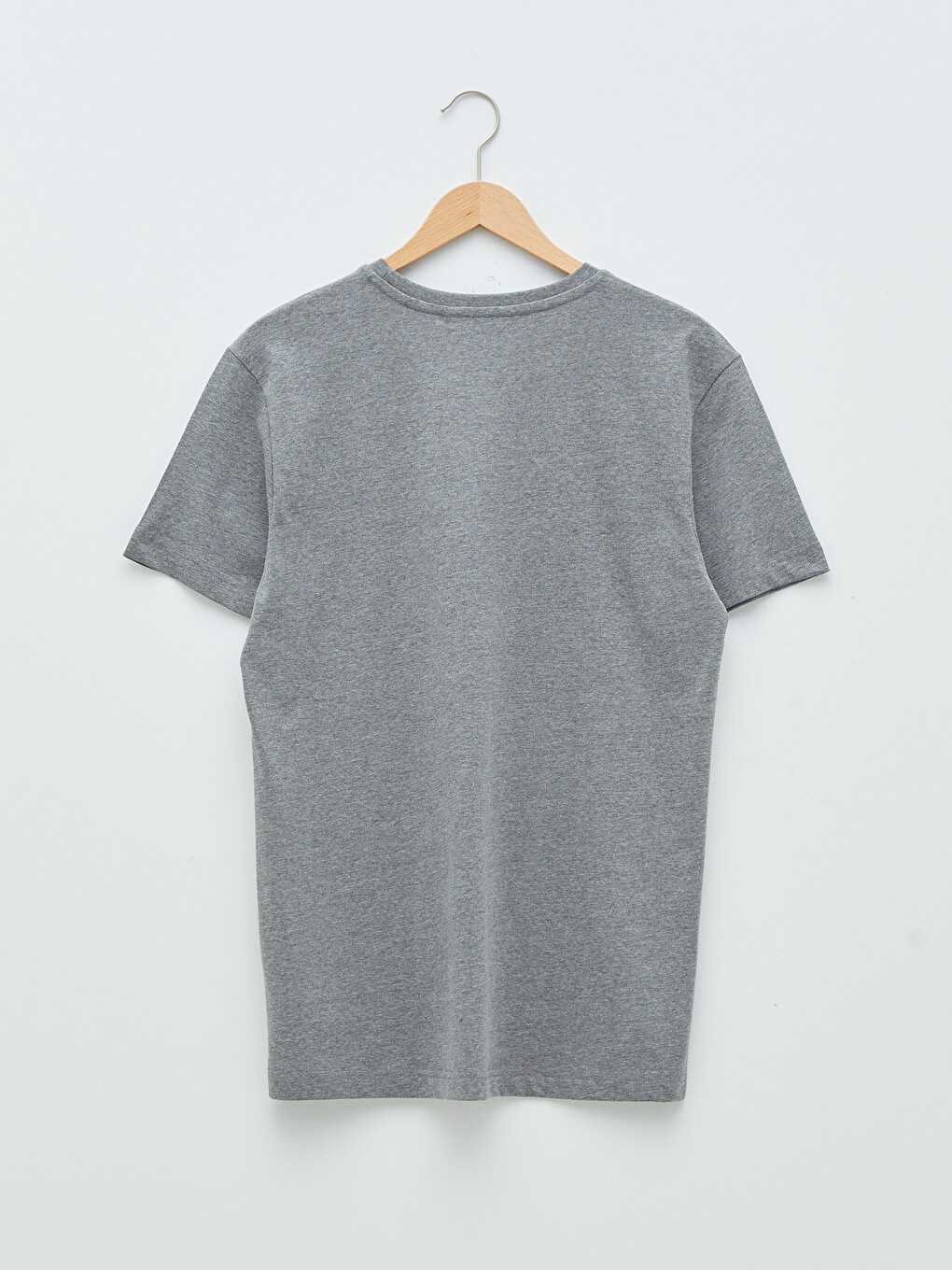 Crew Neck Printed Short Sleeve Men's T-shirt-6
