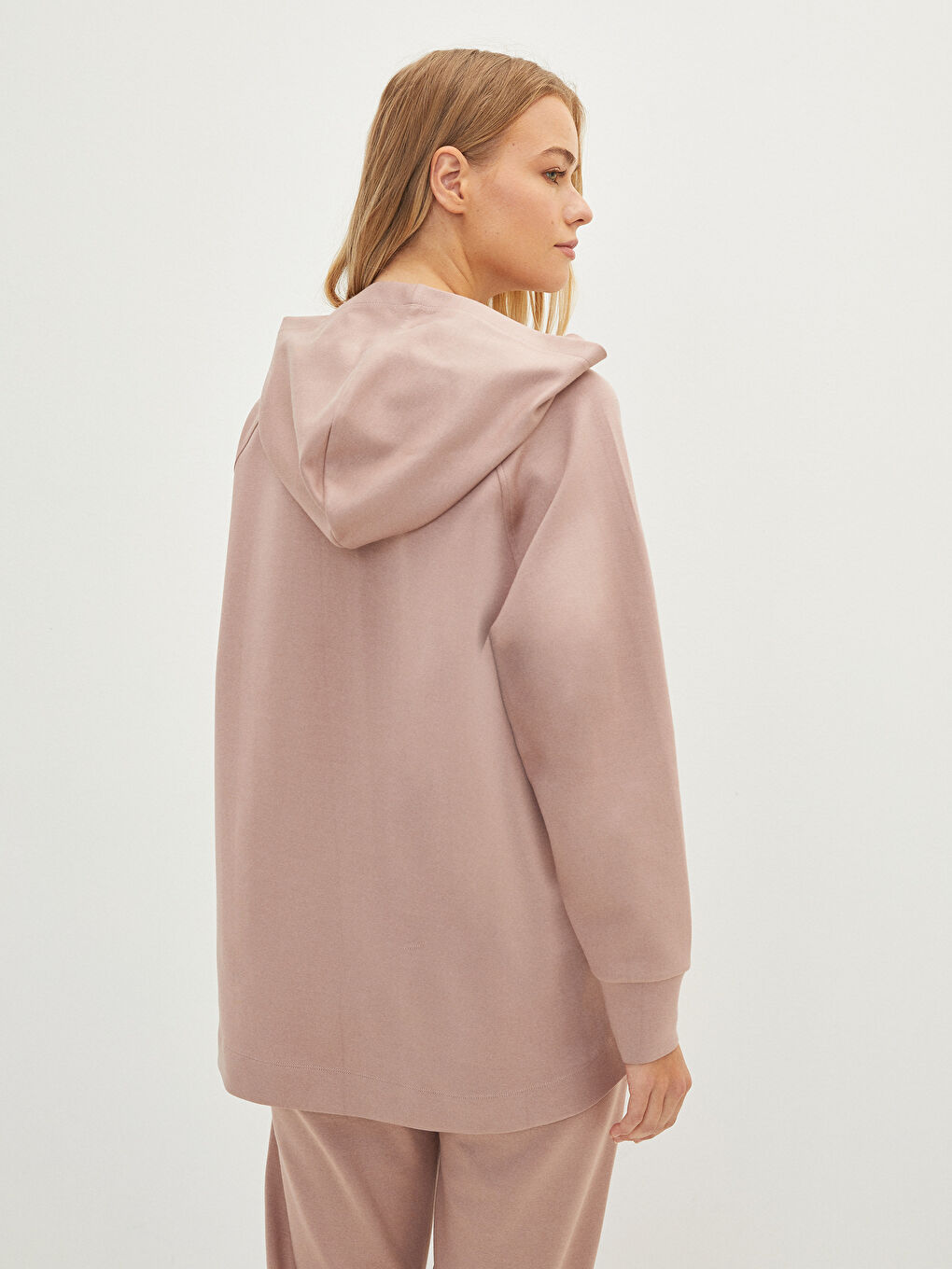 LCW DREAM Mit Kapuze Regulär Langarm Pyjama-Oberteil für Damen -W1EP52Z8-GDH
