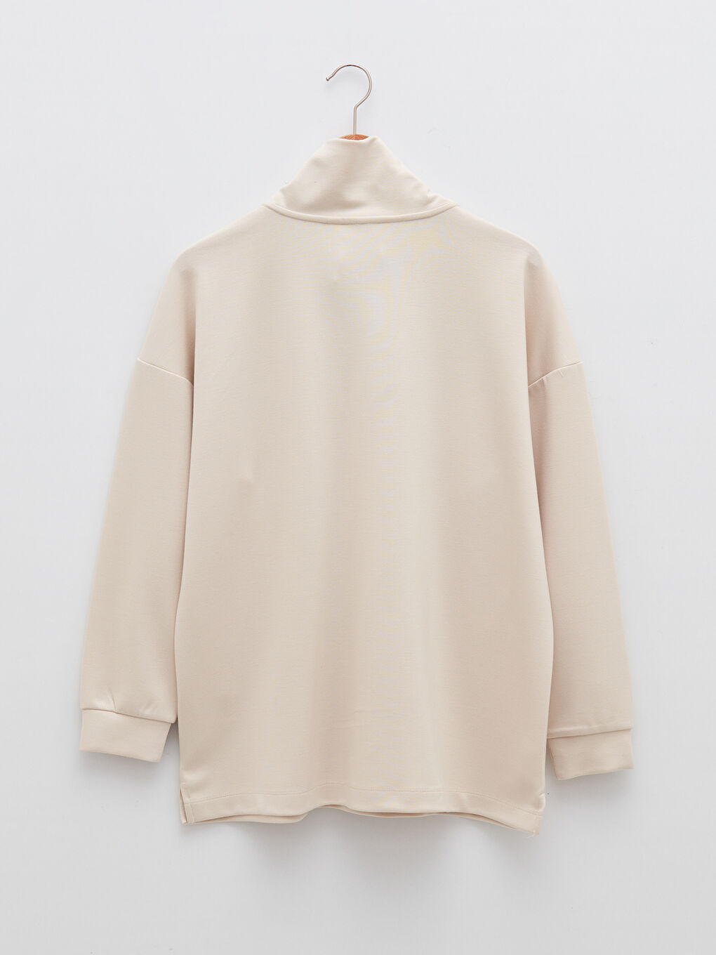 LCW DREAM Hemdkragen Schlicht Langarm Taschen-Detailiertes Pyjama-Oberteil für Damen -W1EP53Z8-FVU