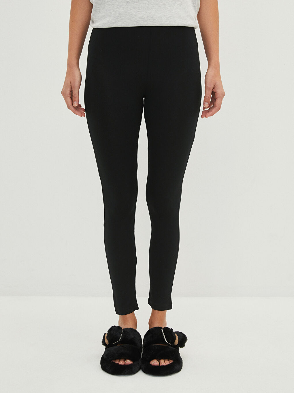 LCW DREAM Damen Elastischer Bund Reguläre Pyjama-Hosen -W1EP56Z8-CVL