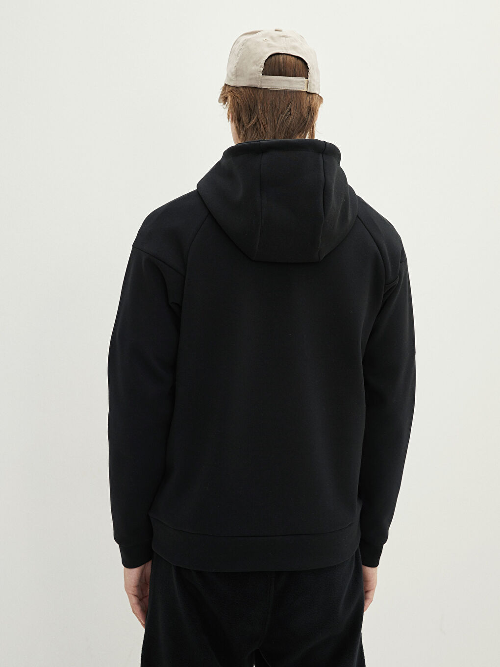LCW OUTDOOR Basic Kapuzensweatshirt für Herren mit Langarm -W1EP72Z8-CVL