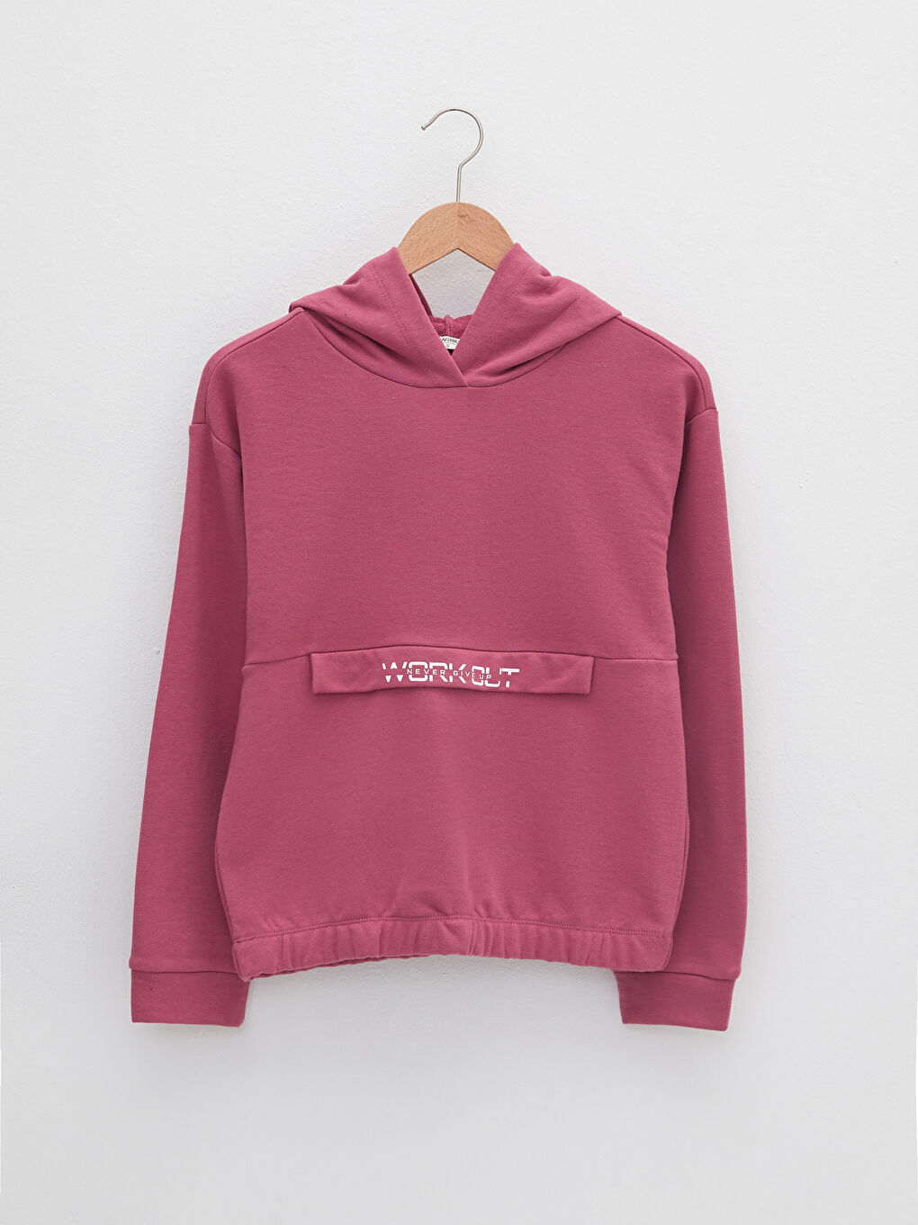 LCW Casual Gülkurusu Kapüşon Yaka Baskılı Uzun Kollu Kadın Sweatshirt - 5