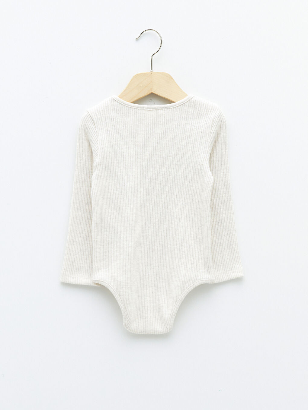 Ensemble 2 Pièces Bébé Fille Body à Col Rond et Pull à Manches Longues avec Boutons-Pression-5