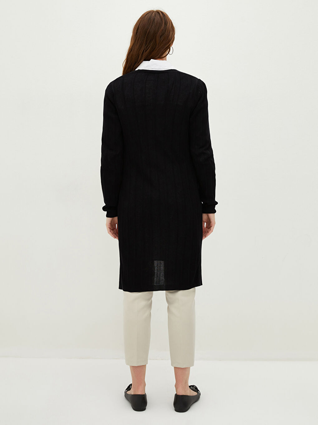 V Neck Women's Knitwear Cardigan-4