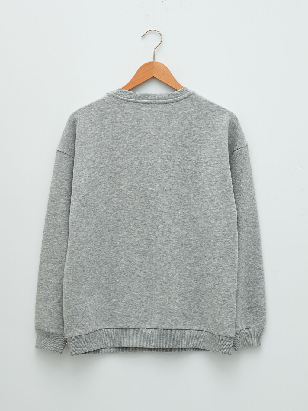 Crew Neck Printed Long Sleeve Women's Sweatshirt-6