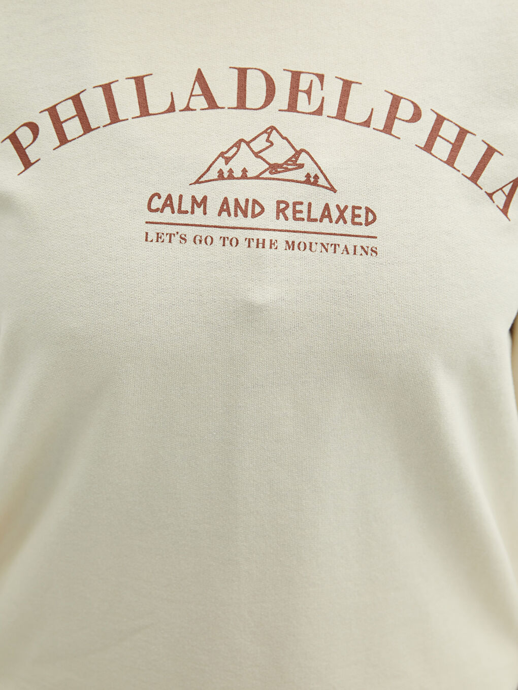 سويت شيرت نسائي مطبوع بغطاء للرأس وأكمام طويلة-3