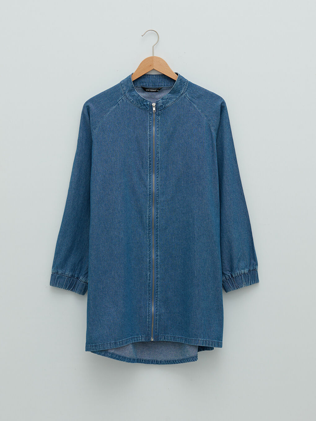 Crew Neck Regular Long Sleeve Rodeo Jean Jacket -W1ER26Z8-H45
