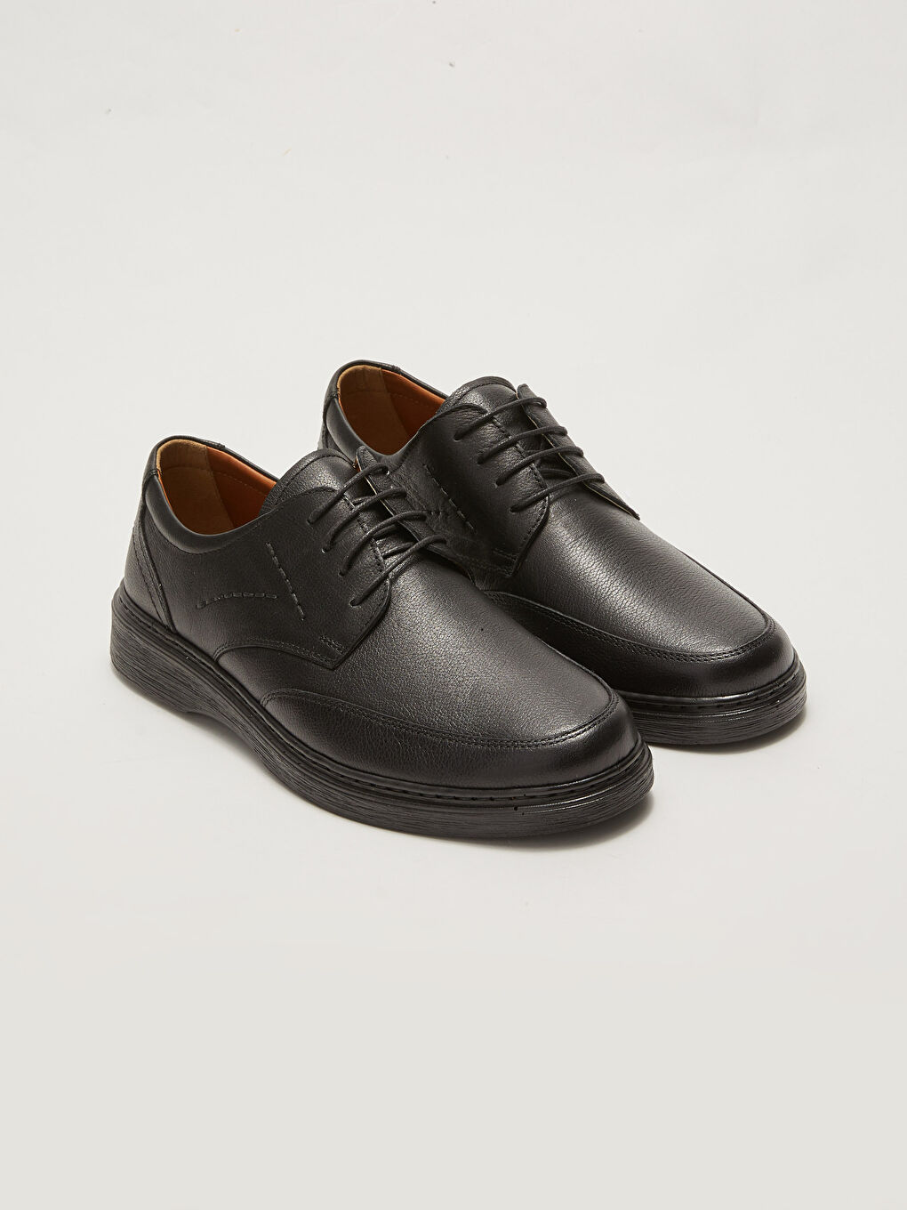 Lace-Up Men's Leather Classic Shoes