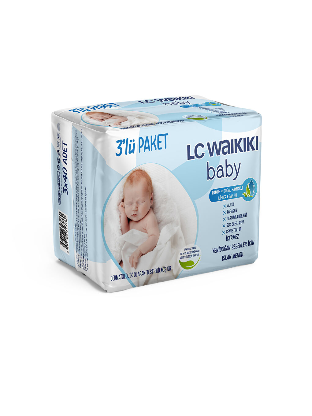 LCW baby Baby Wet Wipes 3 Pack -W1ER67Z1-FFB