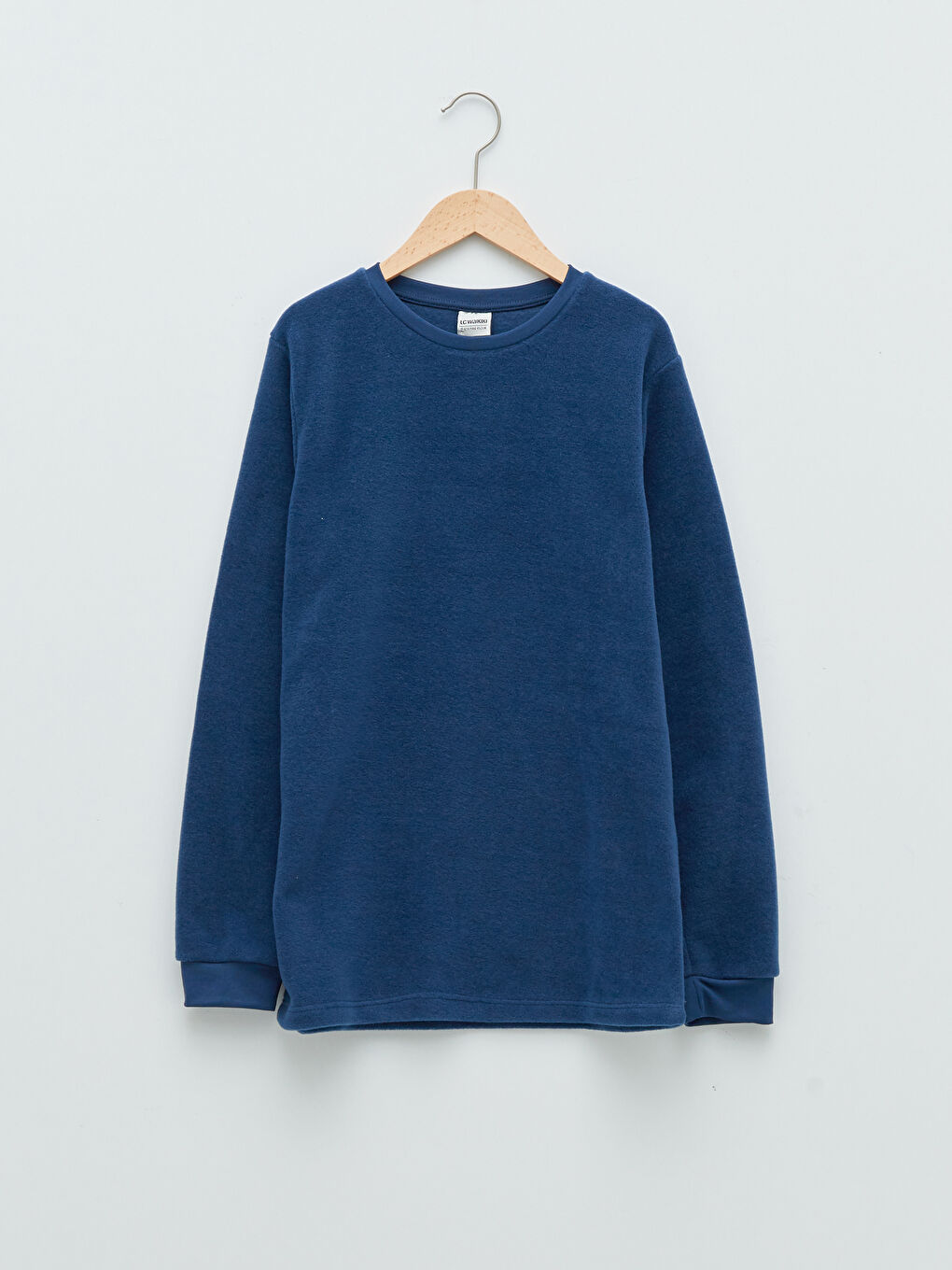 Crew Neck Basic Long Sleeve Boys' T-Shirt